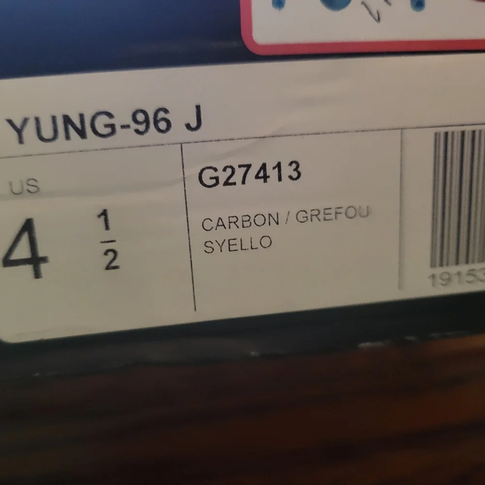 Adidas Yung 96 Mens Black Green Sneaker Size 4.5‎